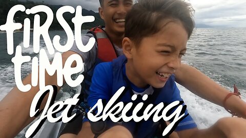 Our First time Jet Skiing in the Philippines