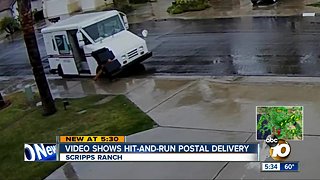 Video shows Scripps Ranch hit-and-run postal delivery