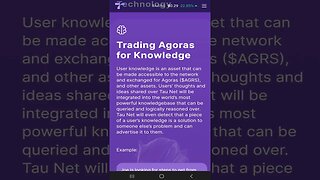 62 Trading Agoras for Knowledge 💎#shorts #TauNet #tradingknowledge #agoras