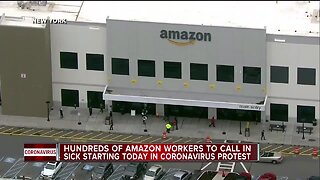 Hundreds of Amazon workers to call out sick today protesting unsafe working conditions