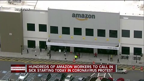 Hundreds of Amazon workers to call out sick today protesting unsafe working conditions