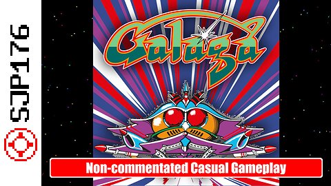 Galaga—Non-commentated Casual Gameplay