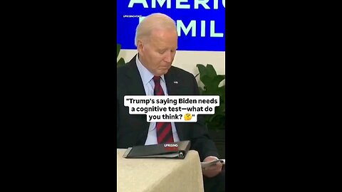 Biden Cognitive Test