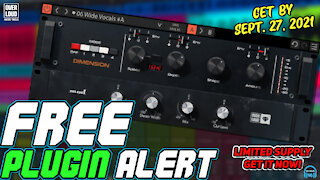 FREE PLUGIN ALERT - Overloud GEM MOD DIMENSION (LIMITED TIME & SUPPLY!) 🔥