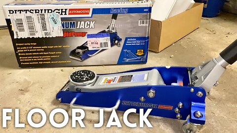Pittsburgh Aluminum Racing Floor Jack from Harbor Freight Tools Review