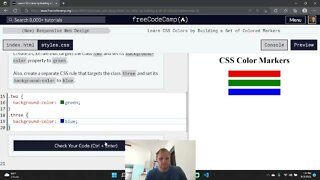 FreeCodeCamp Learn CSS Colors by Building a Set of Colored Markers