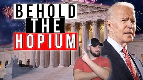 We’re moving RAPIDLY into Hopium again… The Left knows gun control is at an inflection point…