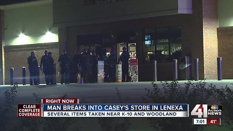 Lenexa police investigating early morning break-in at Casey’s General Store