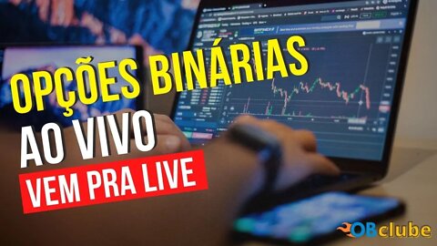 Opções Binárias Ao Vivo - Opere Comigo