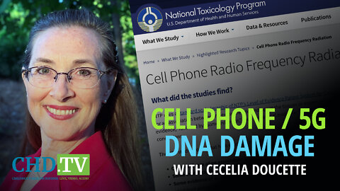 Cell Phone Radiation / 5G Causes DNA Damage With Cecelia Doucette