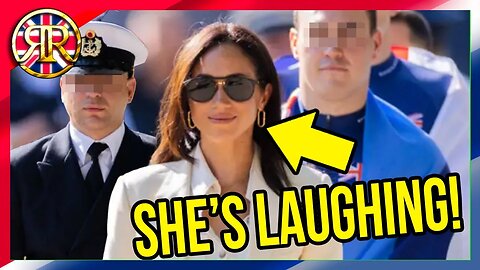 UNACCEPTABLE! Meghan marching in front of VETERANS!