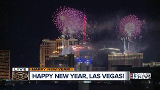 New Year's Eve fireworks 2018