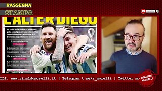 MESSI trascina l'Argentina in finale. Le note dopo Arsenal-Milan. Rassegna Stampa ep.202 | 14.12.22