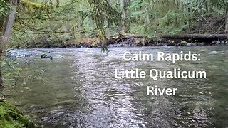 Calm river rapids to help with relaxation, meditation or even falling asleep,