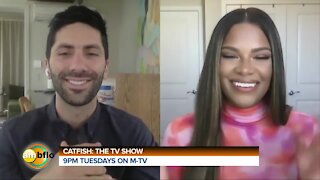 Mel talks with the hosts of Catfish: The TV Show