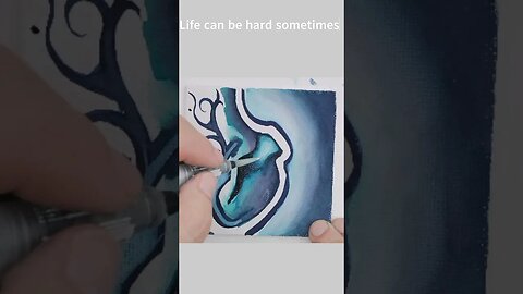 Guard your heart | Timelapse abstract painting #timelapse #inspire #motivation #nosound #visualasmr