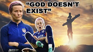 Megan Rapinoe gets DESTROYED for LAUGHING and saying God doesn't EXIST after tearing her Achilles!
