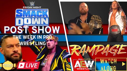 🔴 AEW: CM Punk Buyout? Chris Jericho Extends |👑Crown Jewel Matches | AEW Rampage Live Watch Along