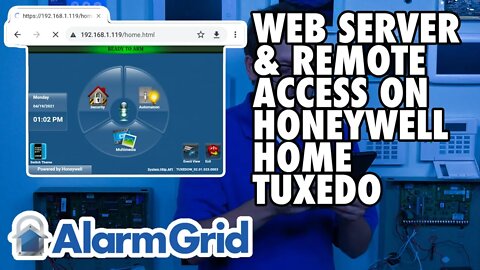 Honeywell Home Tuxedo: Setting Up Web Server & Remote Access