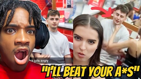 Angry Woman Throws A Punch At Man! | Vince Reacts