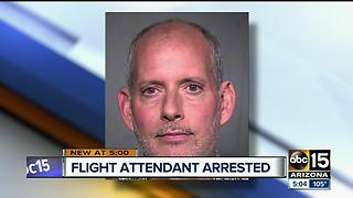 Valley flight attendant arrested for taking videos in men's restrooms