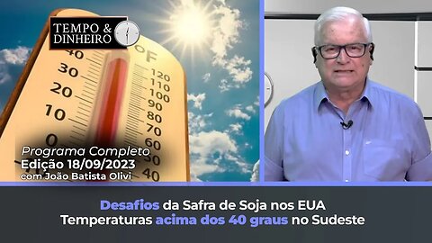 Desafio da safra de soja nos EUA, Temperatura acima dos 40 graus no Sudeste