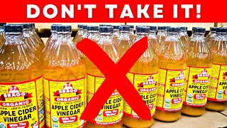 Reasons Why You Should Not Take Apple Cider Vinegar