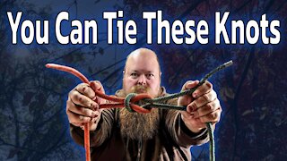 6 Knots That You Can Tie, Even If You Can't Tie Your Shoes