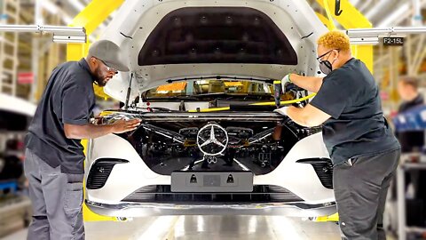 Mercedes-Benz EQS-Class PRODUCTION Line