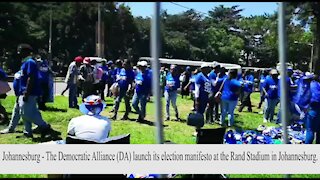 SOUTH AFRICA - Johannesburg -The Democratic Alliance manifesto Launch (Video) (9yW)