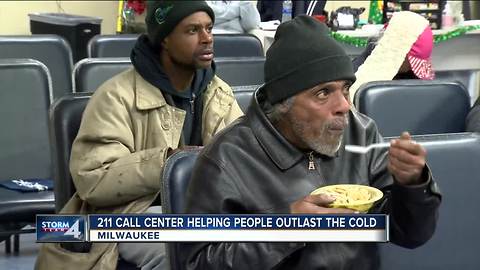 211 center helping people in extreme cold find shelter, emergency help