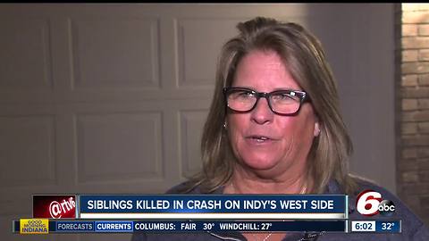 Brother, sister killed in crash on Indy's west side; both attended Wayne Twp. schools