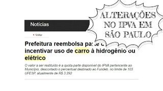 Prefeitura de São Paulo altera benefício para veículos elétricos e híbridos