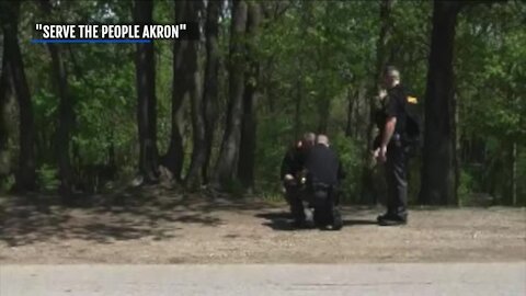 Woman walking on park trail in Akron on Wednesday finds bag with improvised explosive devices inside