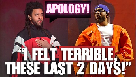 J. Cole Apologizes for Dissing Kendrick Lamar on "7 Minute Drill"