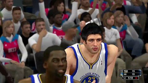 NBA Simulations: The 2017 Golden State Warriors vs The 2019 Toronto Raptors @ Oracle Arena