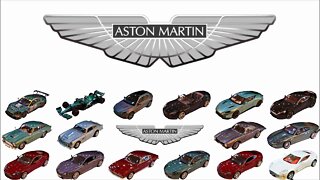 ASTON MARTIN models from my 1/43 scale collection