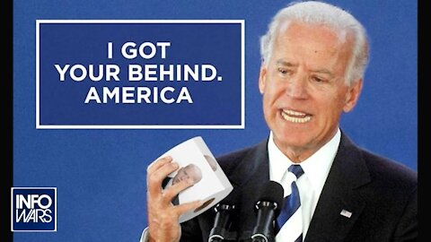 Biden Admits 'My Butt's Been Wiped' to Ass-Kissing Media