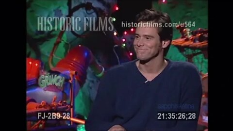 (2000) Jim Carrey: "How The Grinch Stole Christmas" Interview