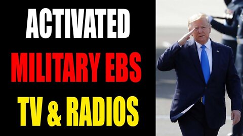 EBS HAS BEEN ACTIVATED FORCED FOR THE RESIGNATION - TRUMP NEWS