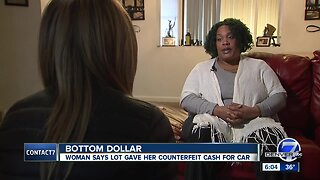 Aurora woman sells car, said she received fake hundred dollar bills