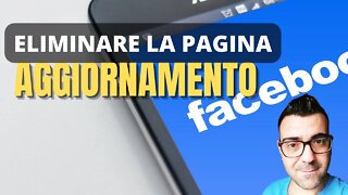 Come eliminare la pagina facebook da smartphone | aggiornamento 2022 | spiegato semplice