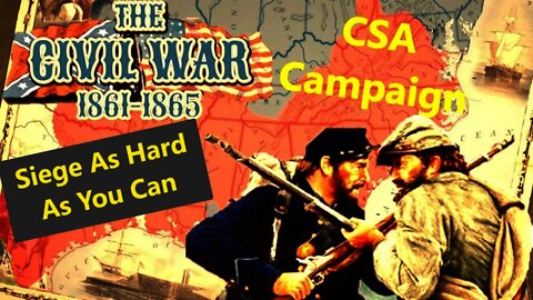 Grand Tactician Confederate Campaign 25 - Spring 1861 Campaign - Very Hard Mode