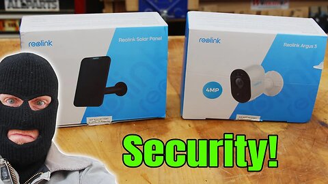 Building a Security Camera Pod for the Reolink Argus 3 4MP Security Camera