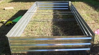 Building a new raised garden bed kit