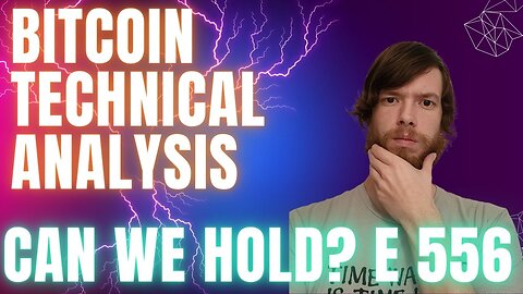 Bitcoin Technical Analysis - Can We Hold? E 556 #grt #xrp #algo #ankr #btc #crypto