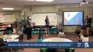 Broward County School District votes to continue requiring face masks in school
