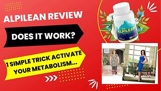 Alpilean Review ⚠️ WARNING ⚠️ 1 Simple Trick Activate Your Metabolism (Alipine Weight Loss Secret)