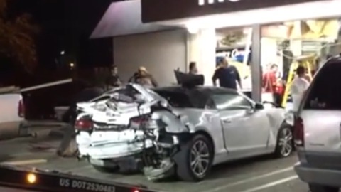 Truck crashes into Country Corner convenience store in Jupiter