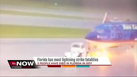 Florida has most lightning strike fatalities